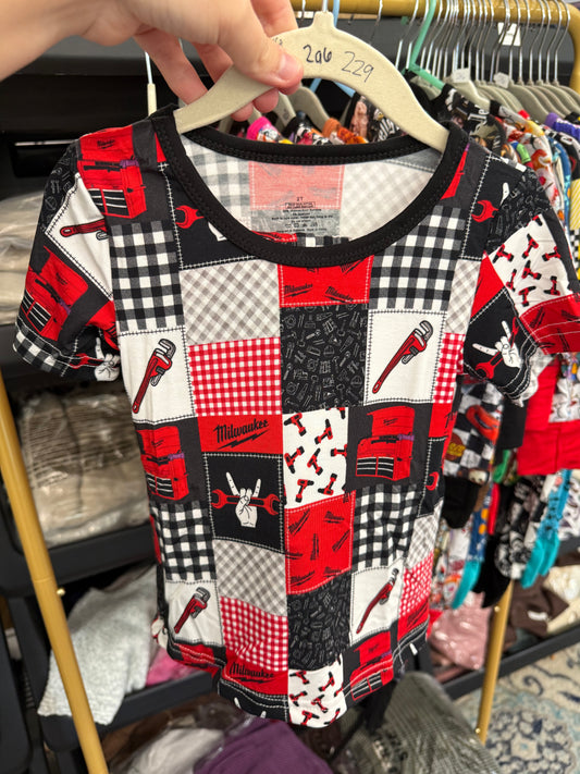 !! PREORDER !! Milwaukee Patchwork Zippy & Long Sleeve Set