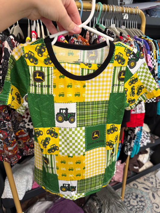!! PREORDER !! John Deere Zippy & Long Sleeve Set