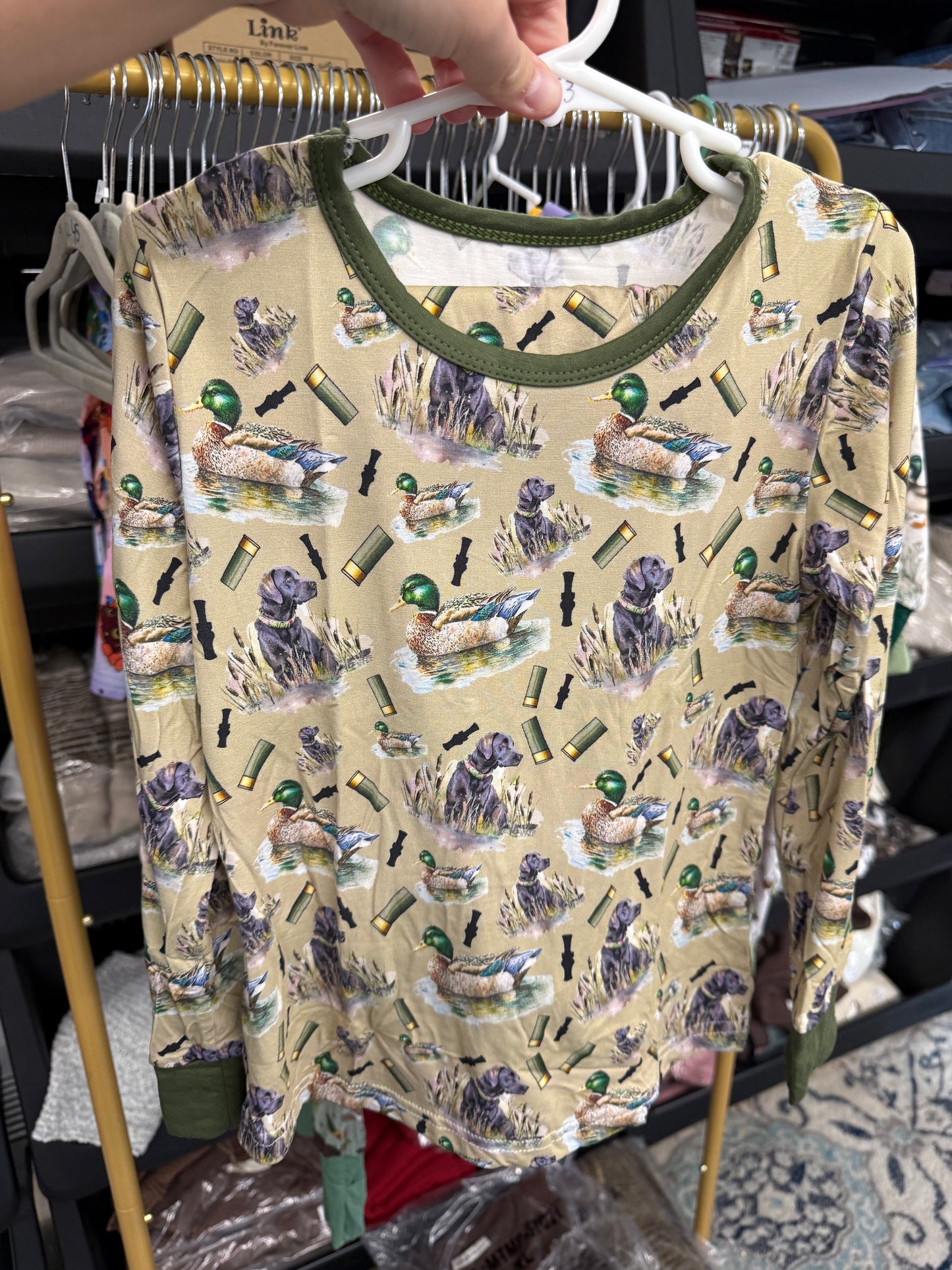 Duck Hunting Zippy & Long Sleeve Pants Set