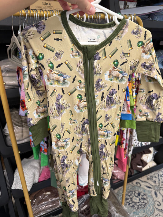 Duck Hunting Zippy & Long Sleeve Pants Set
