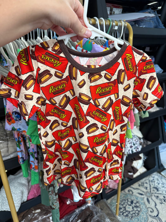Reese's 2 Piece Short Sleeve Pants Set