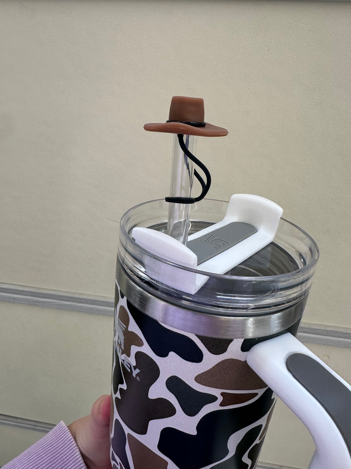 Cowboy Hat Straw Toppers - 4 Piece Set