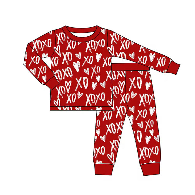 *PREORDER* XOXO Red Bamboo 2 Piece Set