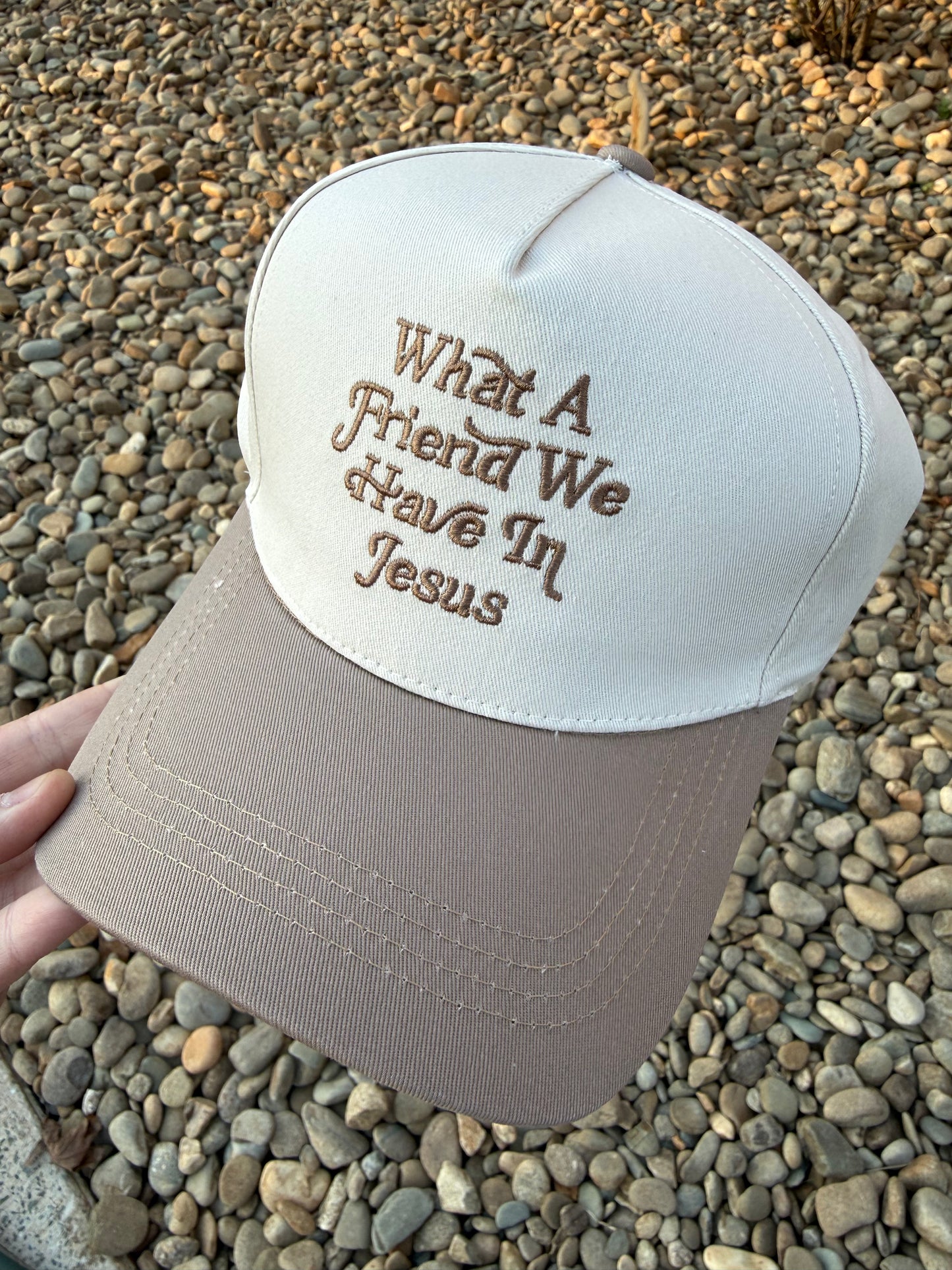 Faith Based Embroidered Trucker Hat