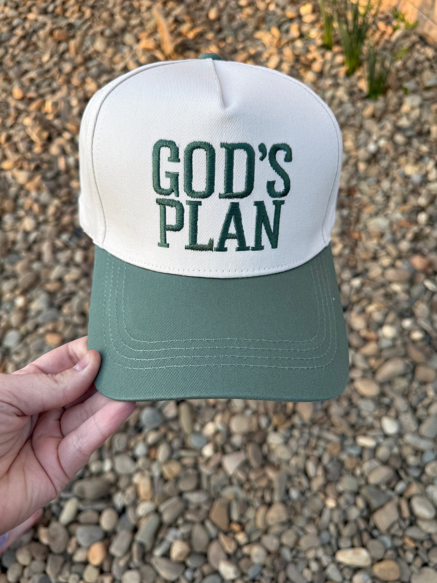 Faith Based Embroidered Trucker Hat