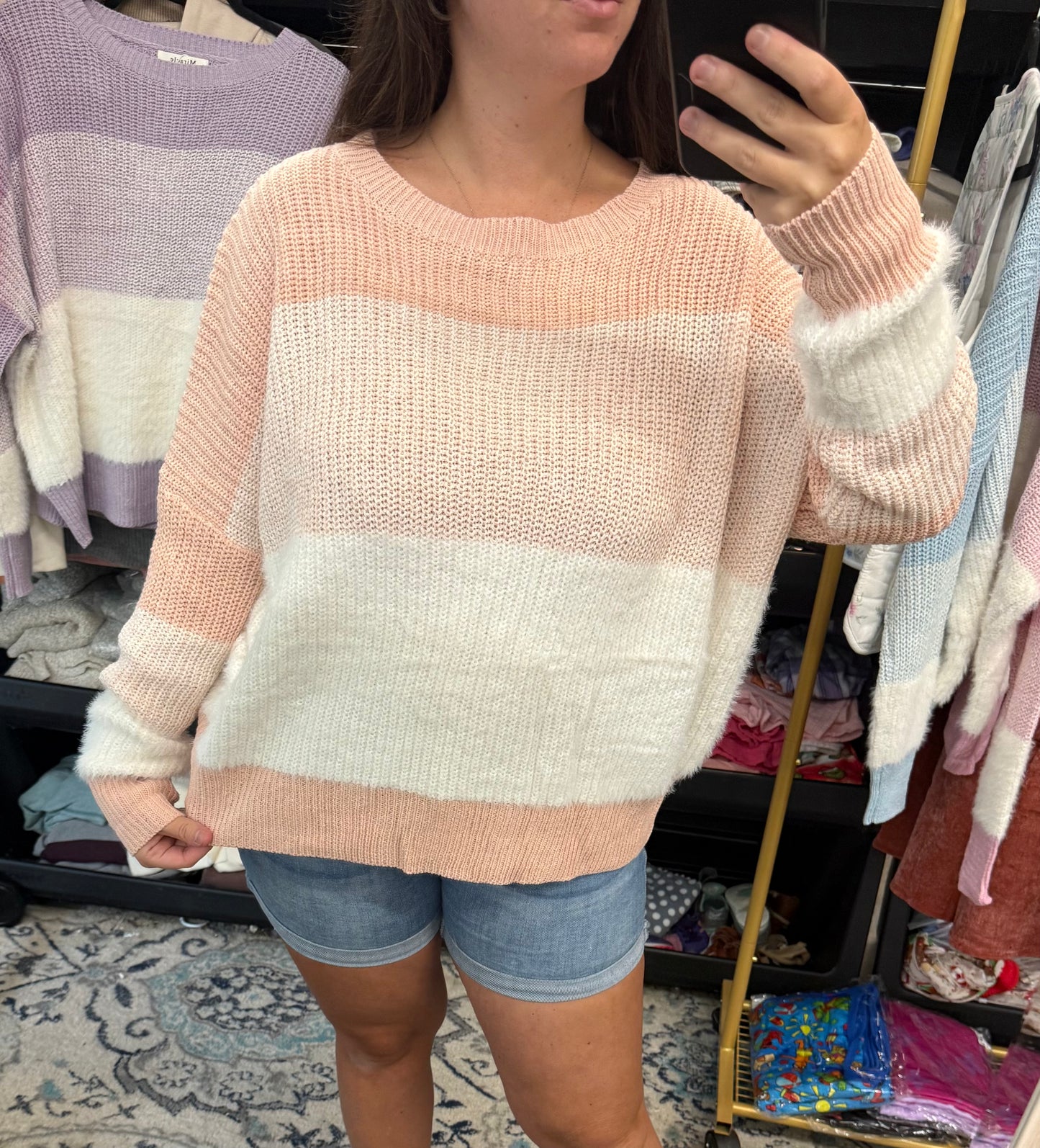 Peaches & Cream Sweater