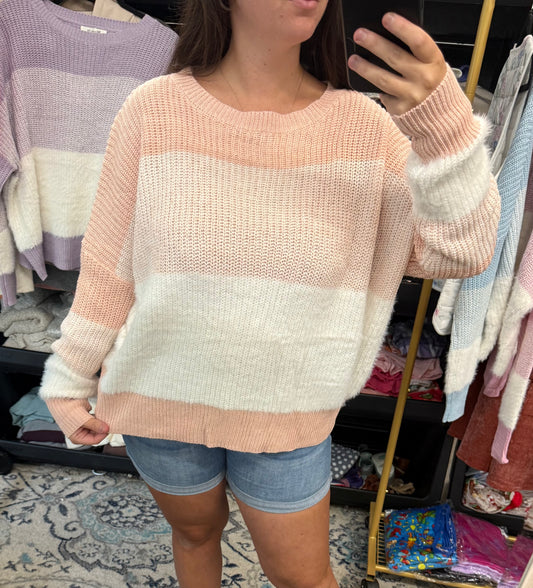 Peaches & Cream Sweater