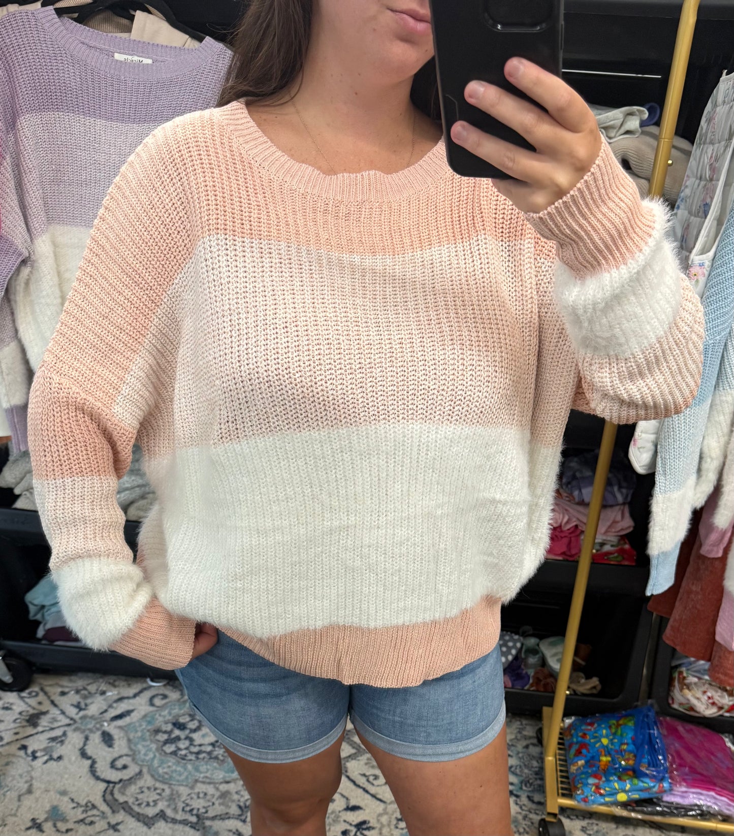 Peaches & Cream Sweater