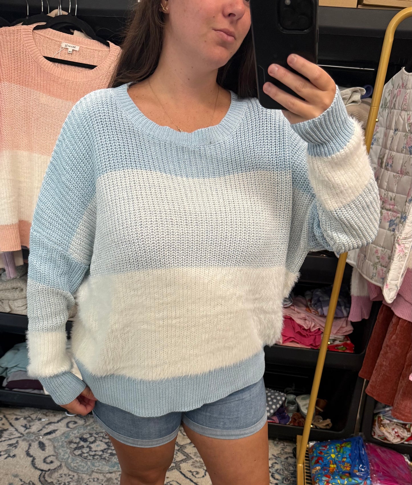 Blue Skies Sweater