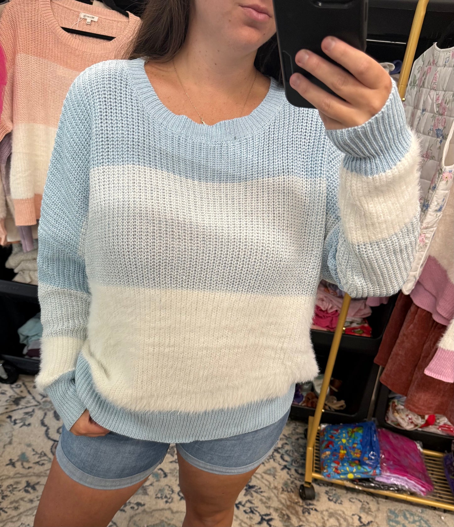 Blue Skies Sweater