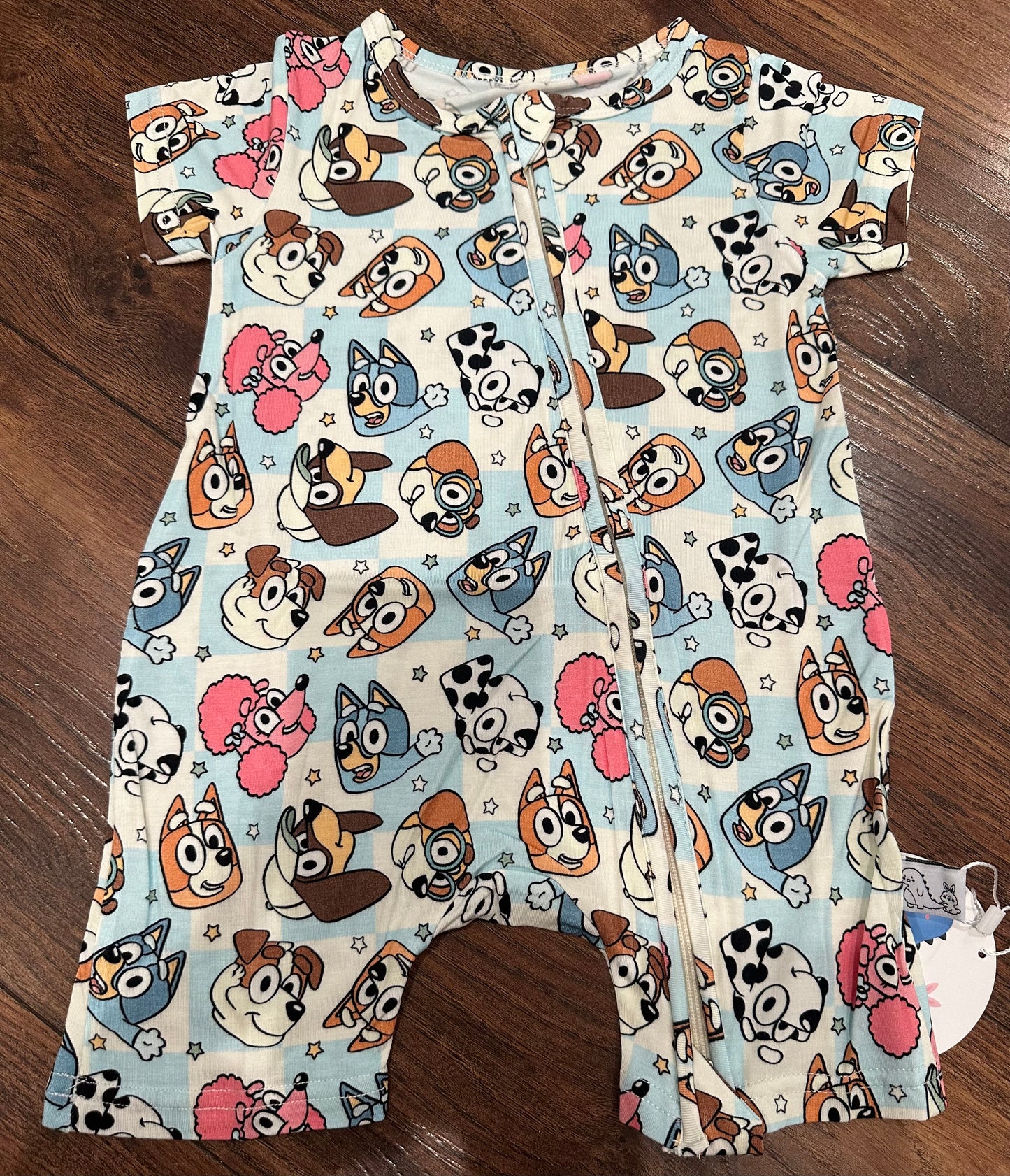 Blue Dog & Friends Bamboo Shortie