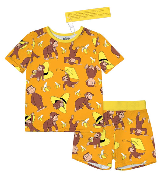 PREORDER Curious George 2 Piece Shorts Set