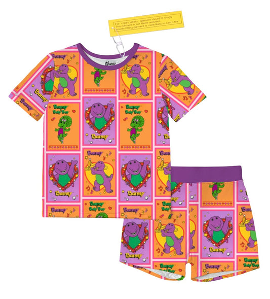 Barney & Friends 2 Piece Shorts Set