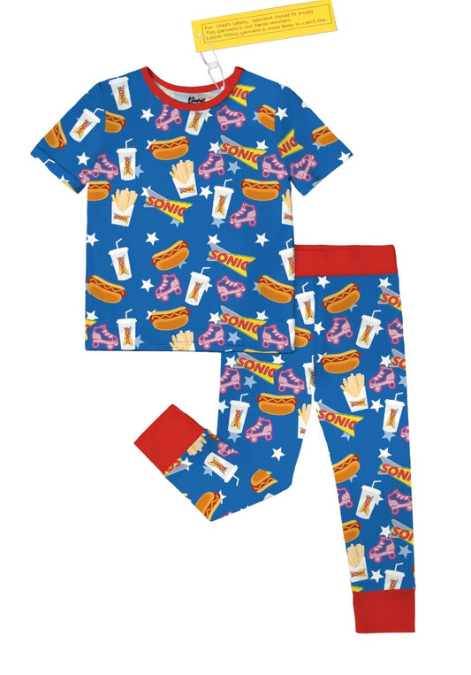 Sonic 2 Piece Pants Set