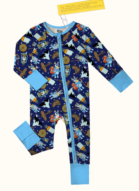 Bluey Camping Zippy