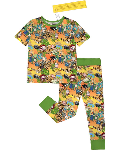 Wild Thornberry's 2 Piece Pants Set