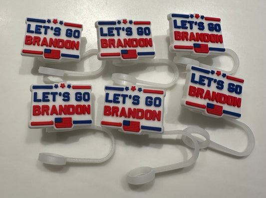 Straw Topper - Let’s Go Brandon