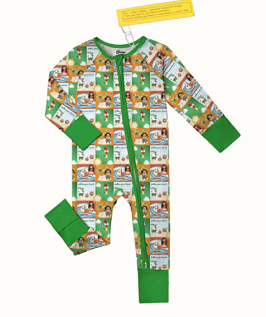 Moana Patchwork Zippy