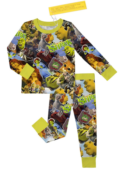 Shrek Pants Set