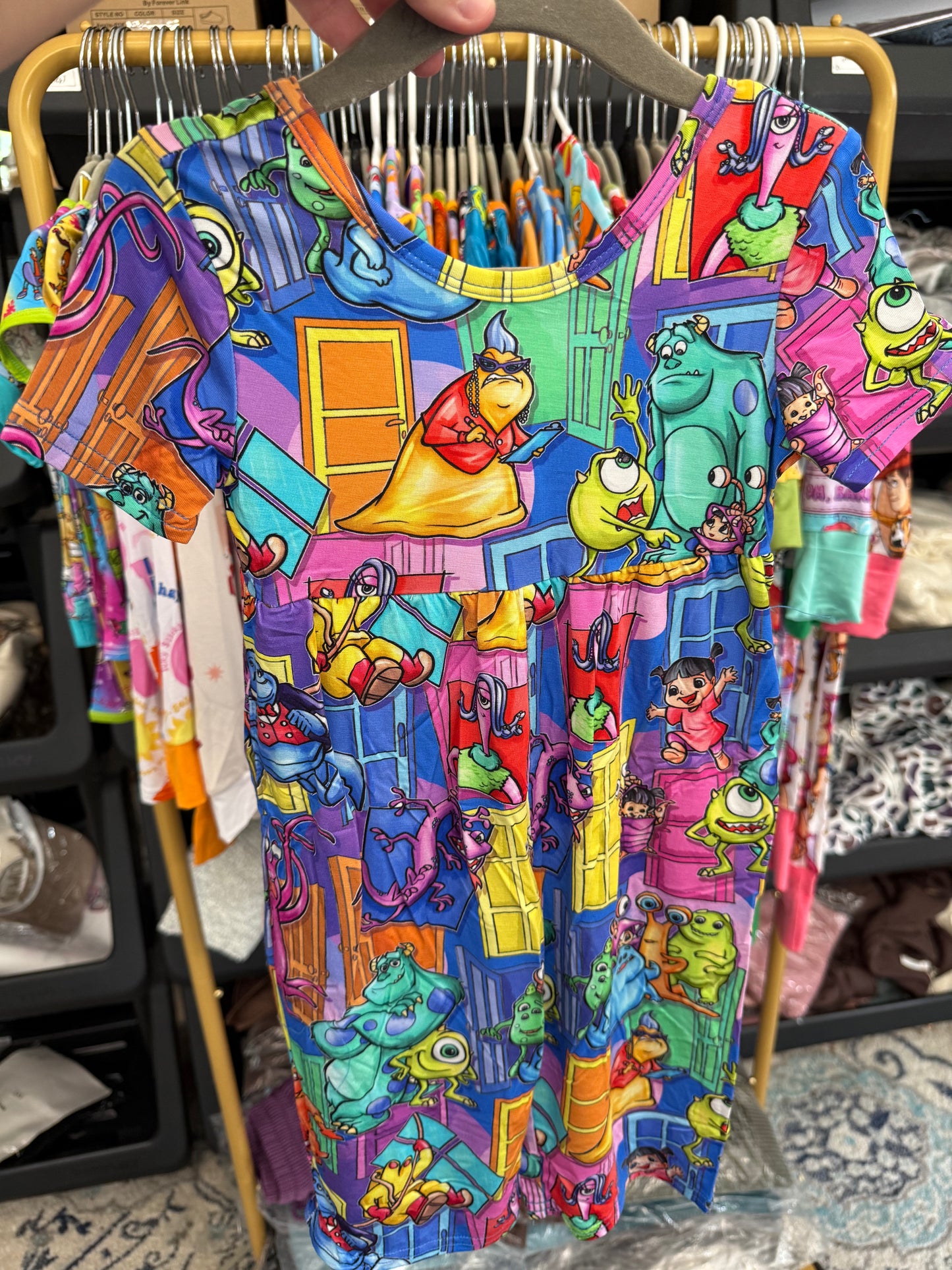 Monsters Inc Bamboo Jumpsuit
