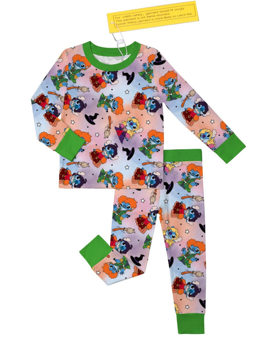 Stitch / Sanderson Sisters Pants Set