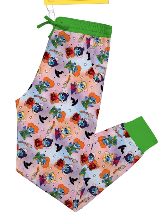 Stitch / Sanderson Sisters Mom Joggers