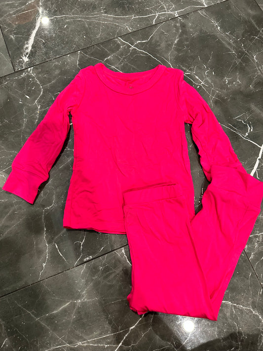 Hot Pink Bamboo PJ Set