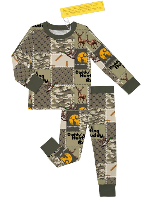 Carhartt Daddy's Hunting Buddy 2 Piece Long Sleeve & Pants Set