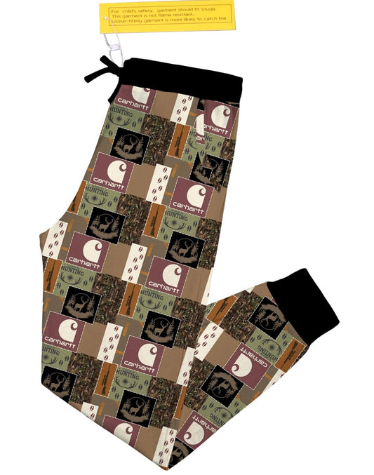 Carhartt Camo Patchwork Adult Joggers