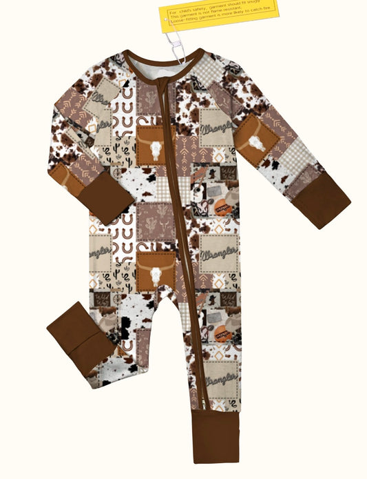 Wrangler Patchwork Zippy