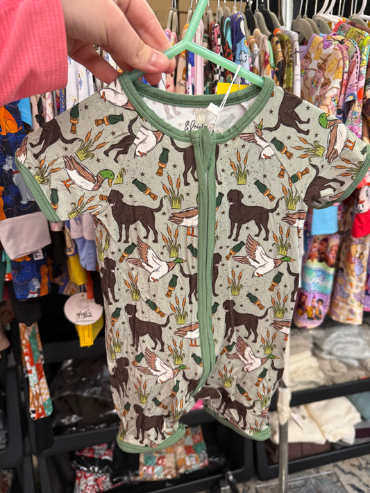 Hunting Dog Bamboo Shortie