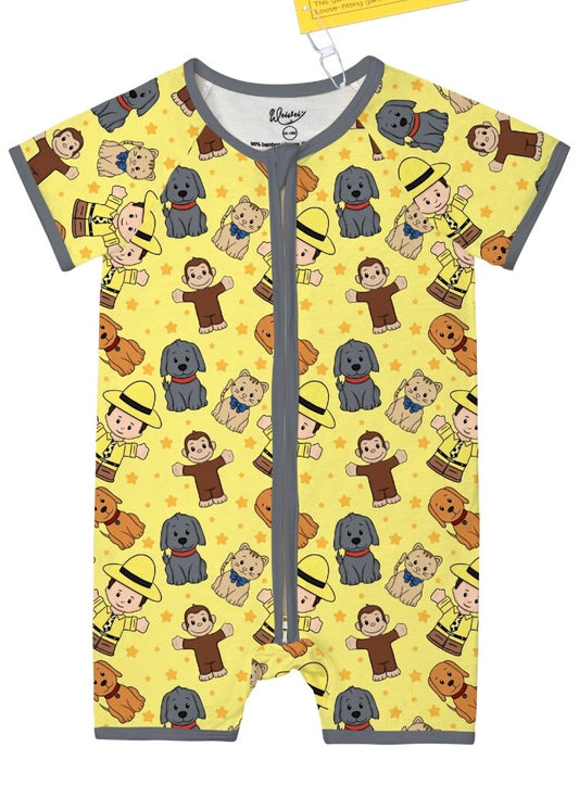 Curious George Little People Bamboo Shortie