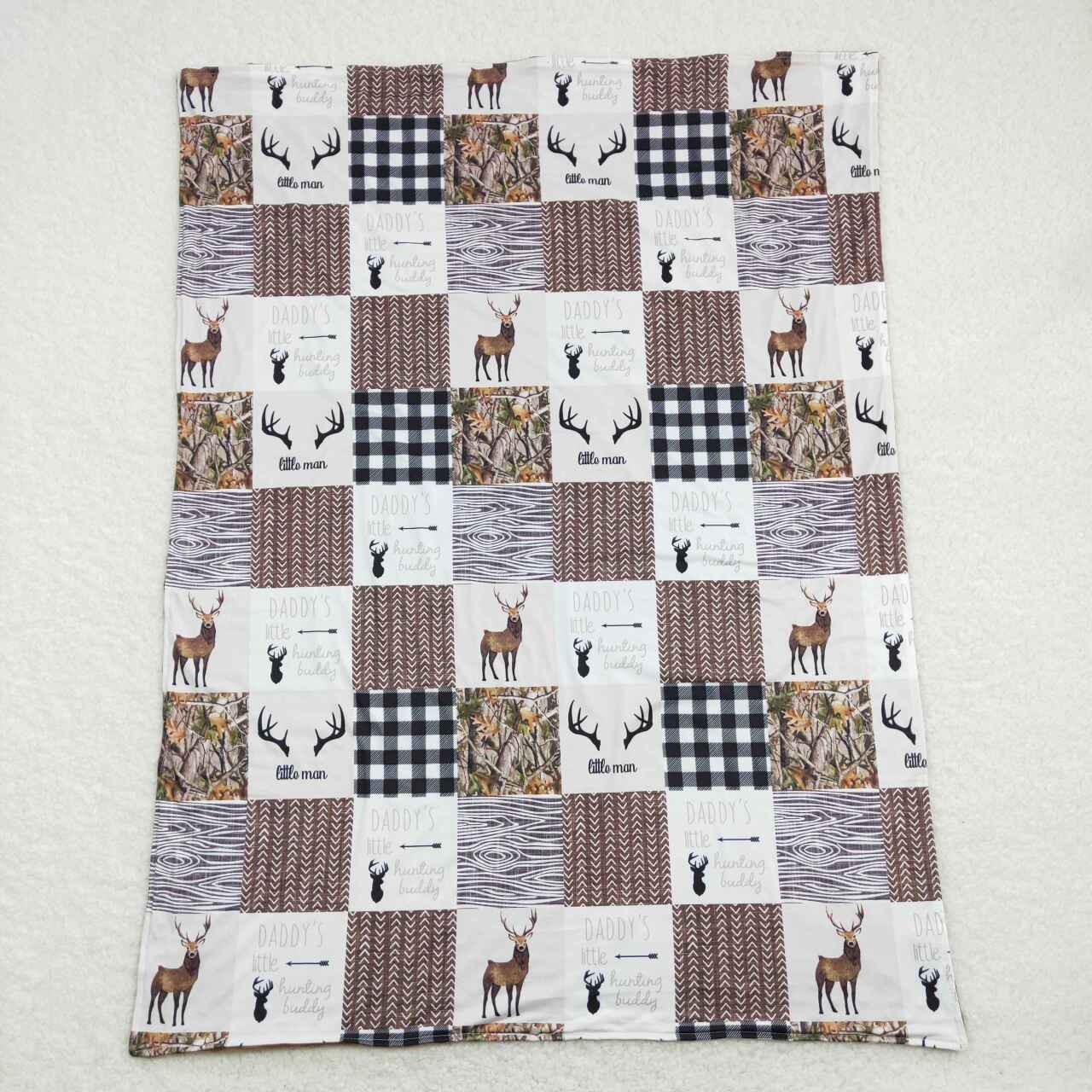 Hunting Buddy Minky Blanket PREORDER