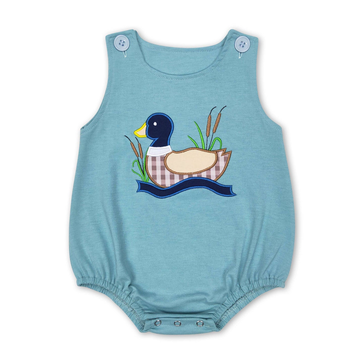 Embroidered Duck Outfit Set