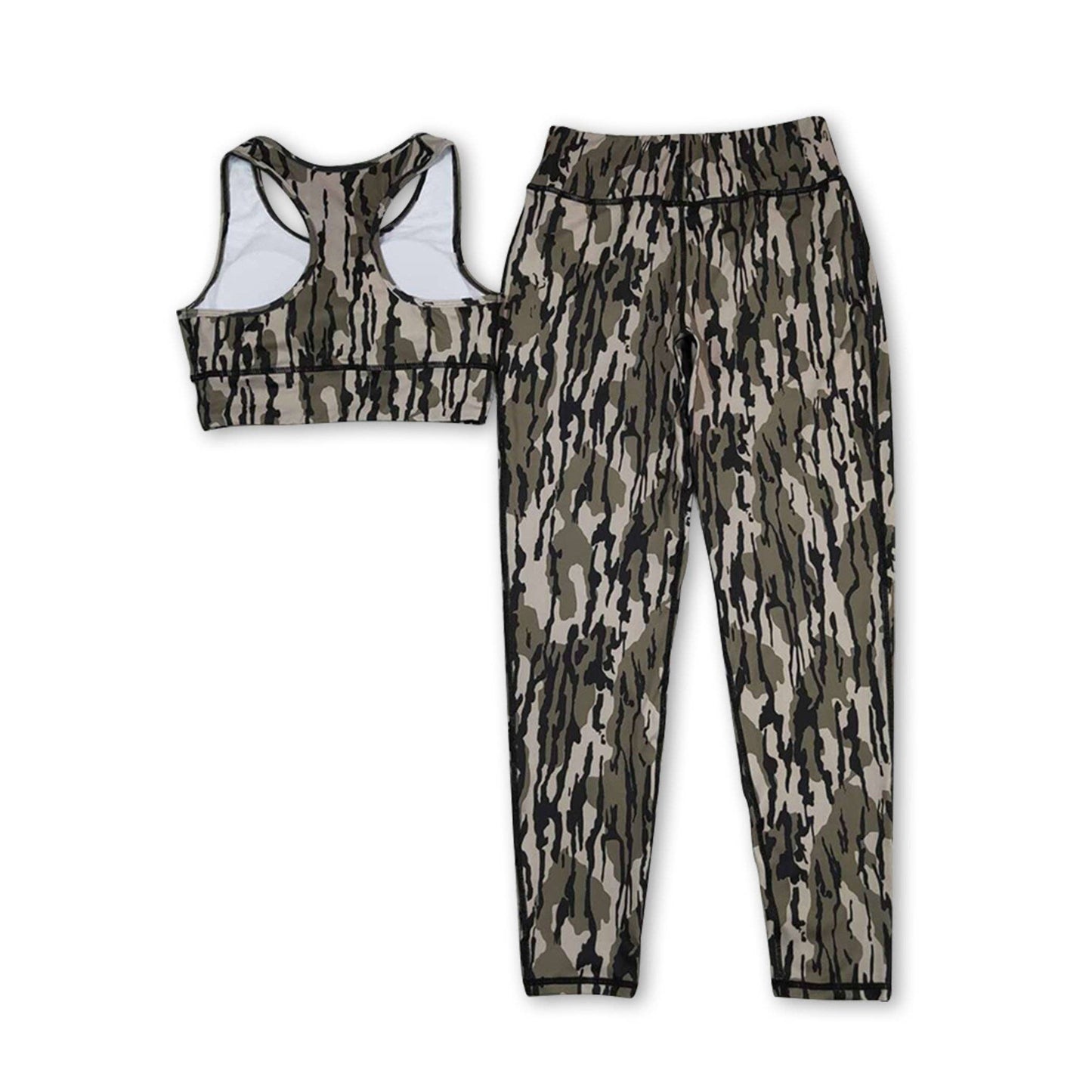 Bottomland Camo Leggings Set