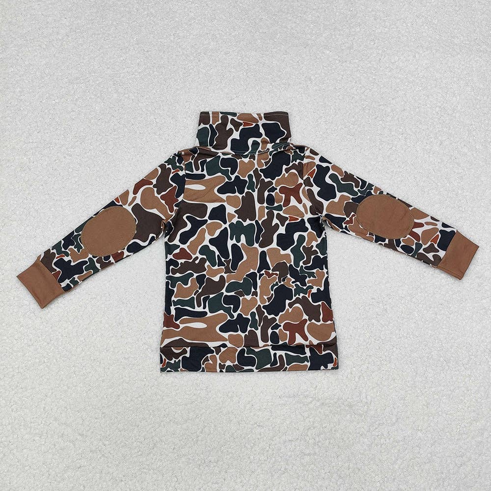 Toddler Retro Camo Pullover