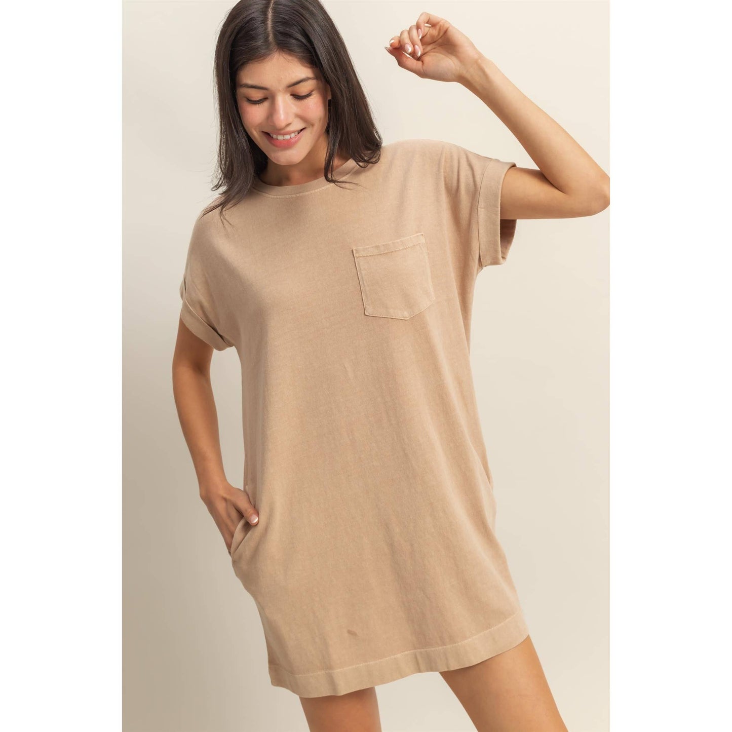 Macie Tshirt Dress - 4 COLORS!