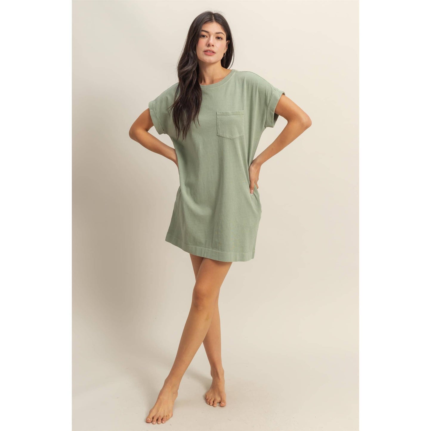 Macie Tshirt Dress - 4 COLORS!