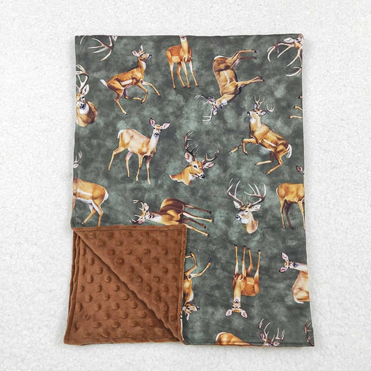 Deer Minky Blankets