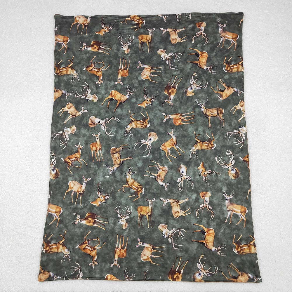 Deer Minky Blankets