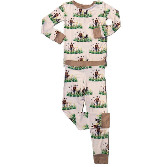 The Hunt Two Piece Premium Bamboo Pajamas