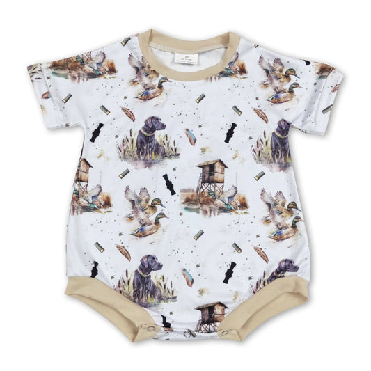 PREORDER Duck Hunting Bubble Romper